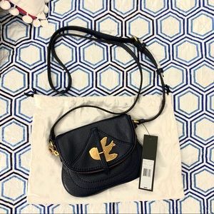 NWT Marc Jacobs navy petal to the metal crossbody